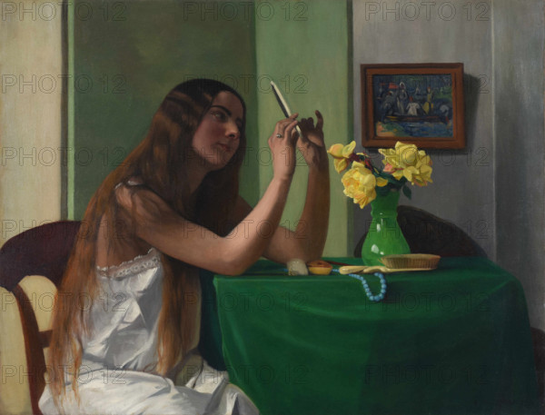 Toilet, 1911. Creator: Vallotton, Felix Edouard (1865-1925).