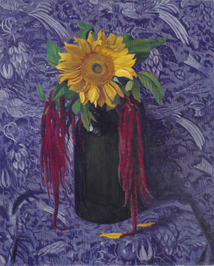 The Sunflower, 1924. Creator: Vallotton, Felix Edouard (1865-1925).