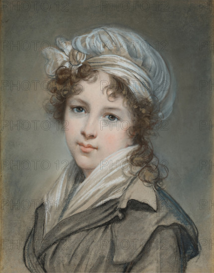 Self-portrait In Traveling Costume, 1789. Creator: Vigée Le Brun, Louise Élisabeth (1755-1842).