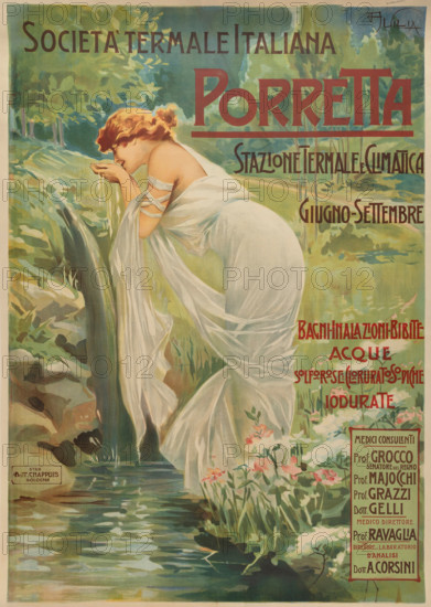 Terme di Porretta, c1906. Creator: Villa, Aleardo (1865-1906).