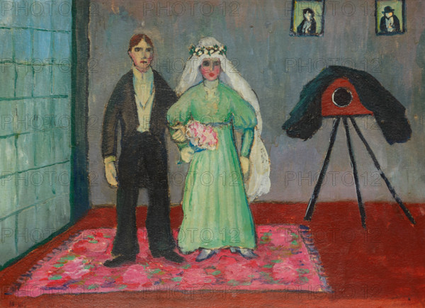 At the photographer's. Creator: Werefkin, Marianne, von (1860-1938).