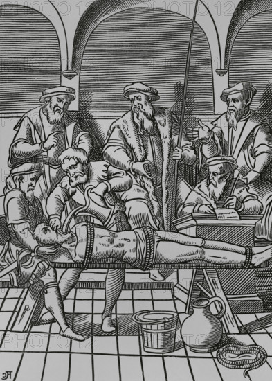 The Water Torture, 1556, (1878).  Creator: Unknown.