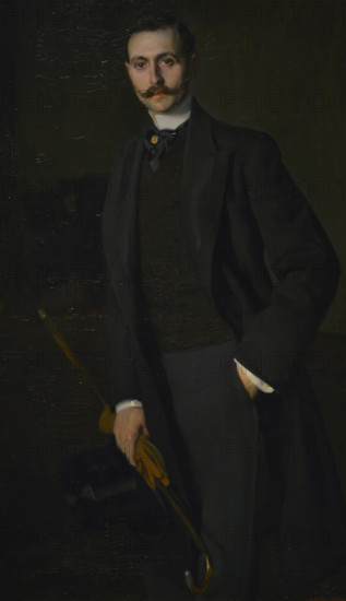 Aureliano de Beruete y Moret, (1876-1922), Spanish art historian, son of the painter..., 1902.  Creator: Joaquin Sorolla Bastida.