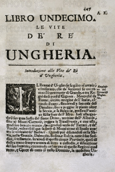 Mappamondo Istorico, Volume IV, Part two: Kingdoms arising from the decline and fall...1710.  Creator: Antonio Foresti.