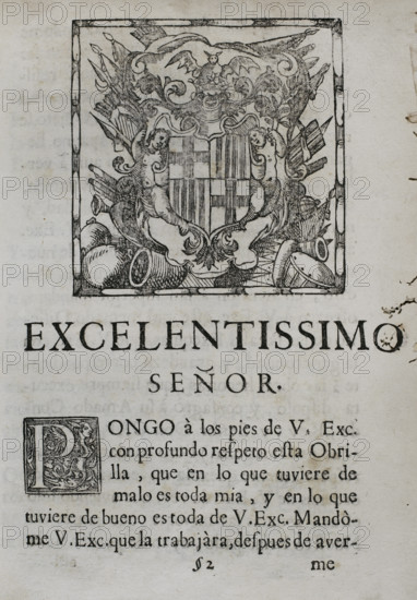 Tears of Love, shed by the eminent City of Barcelona... in the magnificent mourning...1701. Creator: Josep Rocaberti.