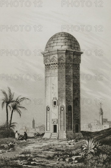 Yerevan Tower, Yerevan, Armenia, 1838.  Creator: Vanderburch.
