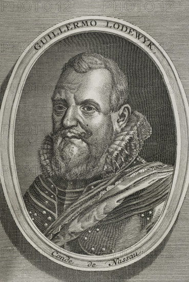 William Louis, (1560-1620), Count of Nassau-Dillenburg, 1748.  Creator: Unknown.