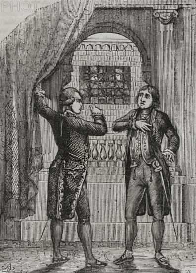 Request from the Spanish court in favour of the sons of Louis XVI, War of Roussillon, 1851.  Creator: Unknown.