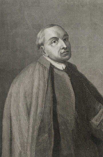 Ambrosio de Morales, (1513-91), Spanish Chronicler of the Kingdom..., 1852. Creator: Antonio Roca Sallent.