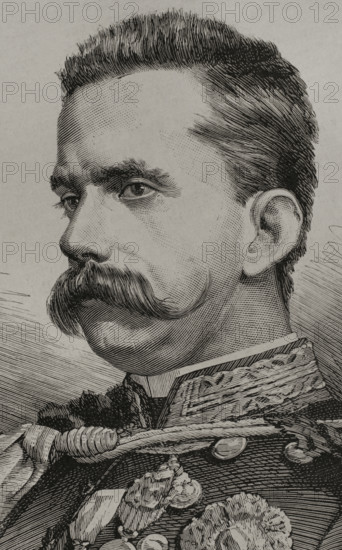 Umberto I, (1844-1900), King of Italy, (1878-1900), member of the House of Savoy. Creator: Arturo Carretero y Sánchez.