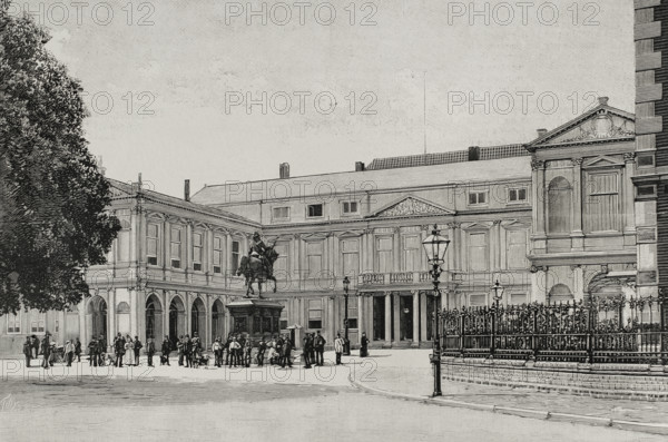 Noordeinde Palace, The Hague, Netherlands, 1898.  Creator: Unknown.