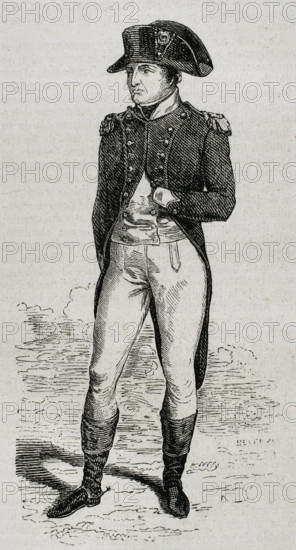 Napoleon Bonaparte, (1769-1821), French military and political leader, 1853.  Creator: José Severini.