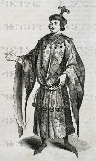 Mosén Borra, real name Antoni Tallander, (born in Barcelona in 1358), 1852. Creator: Unknown.