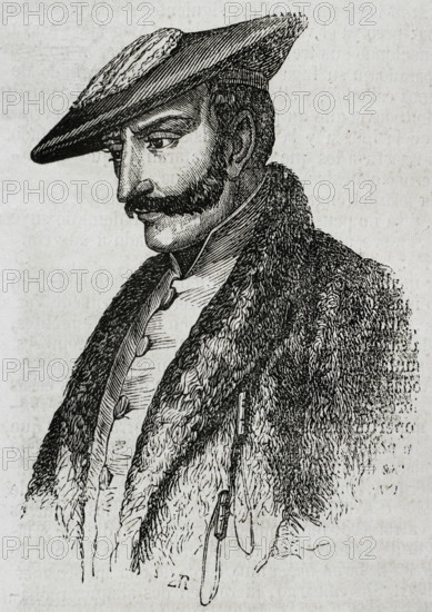 Tomás Zumalacárregui, (1788-1835), Spanish military, 1853. Creator: Unknown.