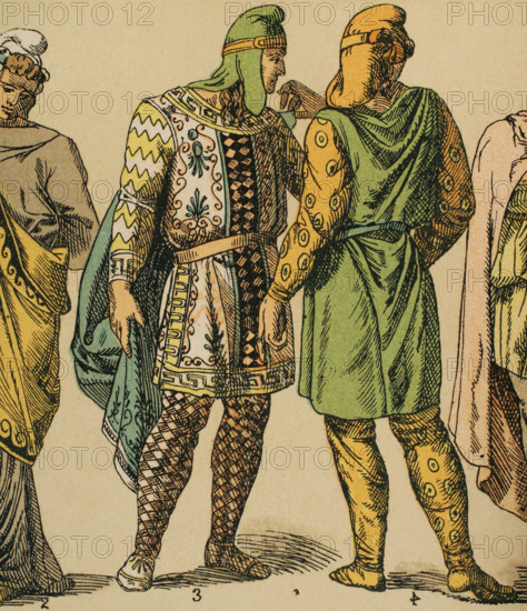 Lydians, Phrygians and Trojans, Anatolian Peninsula, Ancient Age (1881).  Creator: Unknown.