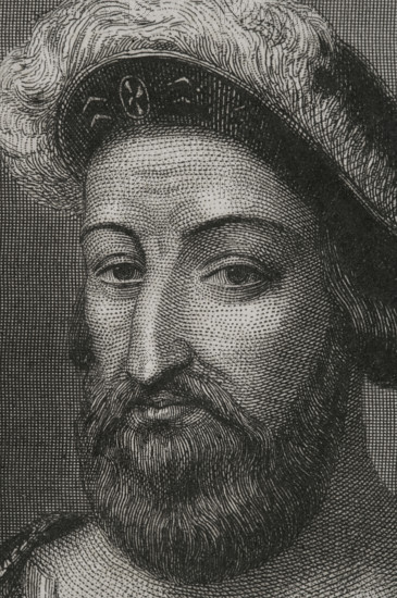 Francis I, (1494-1547), King of France from 1515 to 1547, 1856.  Creator: Charles Geoffroy.