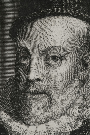 Philip II, (1527-1598), King of Spain, (1556-1598), 1856.  Creator: Charles Geoffroy.