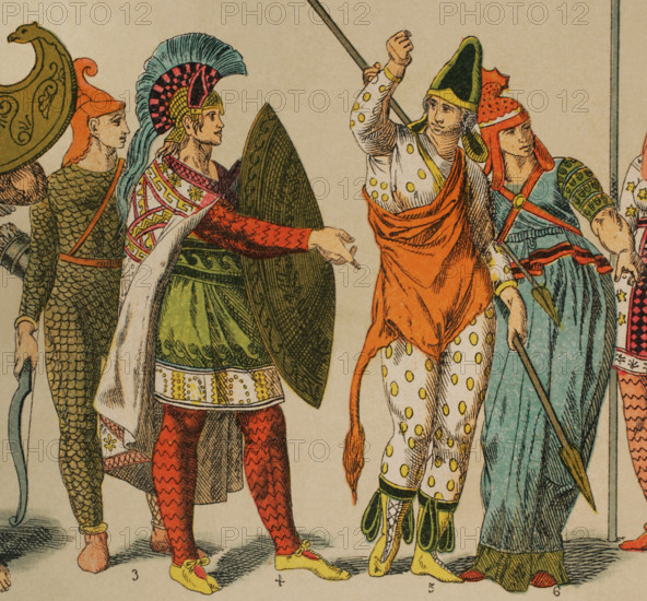 Lydians and Phrygians, Anatolian Peninsula, 1881.  Creator: Unknown.