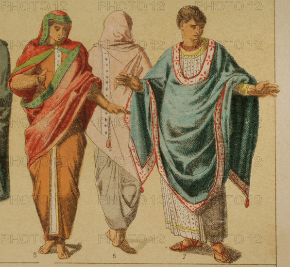 Etruscan Clothing, 1881.  Creator: Unknown.