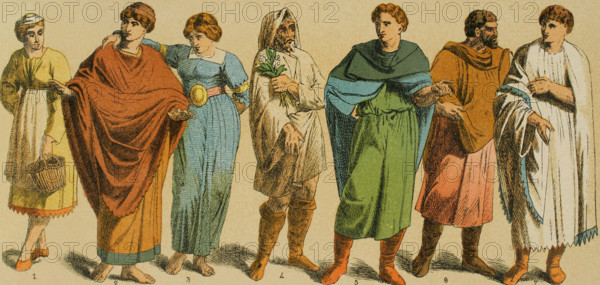 Romanized Celtic Gauls, Gallo-Romans, Roman period, 1881.  Creator: Unknown.