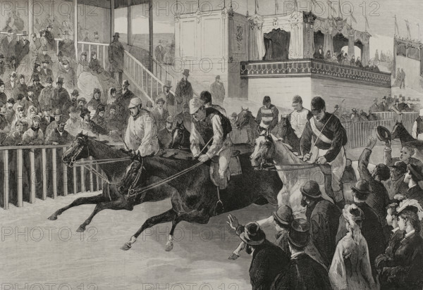 Marriage of King Alfonso XII to Infanta Mercedes of Orléans, celebrated on January 23, 1878 (1878). Creator: Daniel Perea.