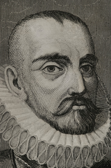 Gonzalo Fernandez de Cordoba (1453-1515), called "El Gran Capitan", Spanish general, 1853.  Creator: Antonio Roca Sallent.