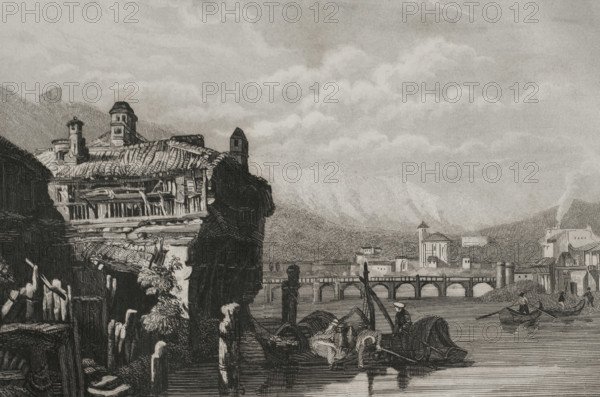 Irun, Guipuzcoa province, Basque Country, Spain, 1853.  Creator: Antonio Roca Sallent.