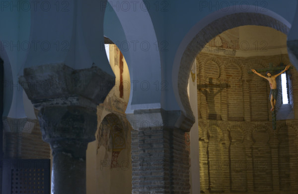 Apse, Cristo de la Luz Shrine, Toledo, Castile-La Mancha, Spain, 2022.  Creator: LTL.