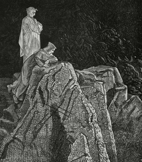 The Divine Comedy, (1307-1321): Inferno (Hell), 1888. Creators: Jean Edouard Dargent, Desire Dumont.