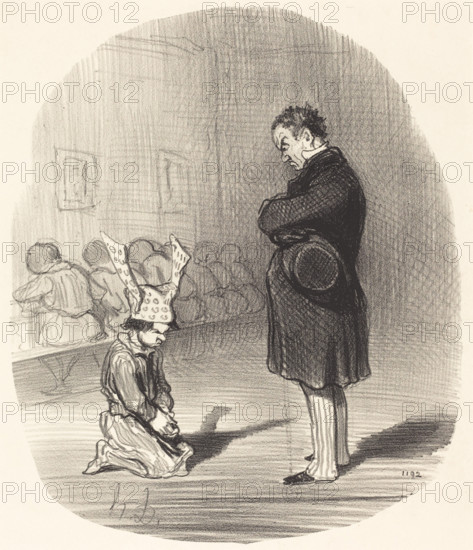 Les Suites d'une Insurrection, 1849. Creator: Honore Daumier.