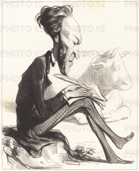 Demesmay, 1849. Creator: Honore Daumier.