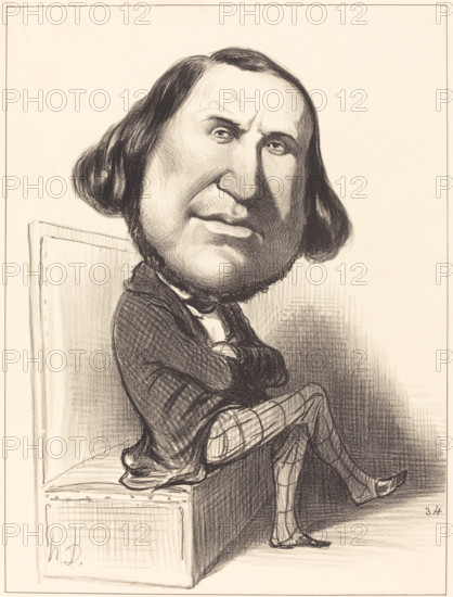 Auguste Avond, 1849. Creator: Honore Daumier.
