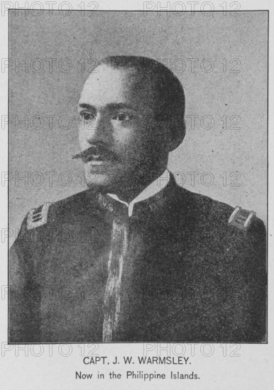 Capt. J.W. Warmsley; Now in the Philippine Islands, 1902. Creator: Unknown.