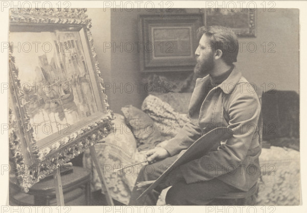 Frank Simon Herrmann, 1894. Creator: Alfred Stieglitz.