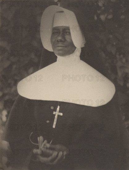 Sister Mary Paul Lewis, a Sister of the Order of the Holy Family, New Orleans, 1931. Creator: Doris Ulmann.