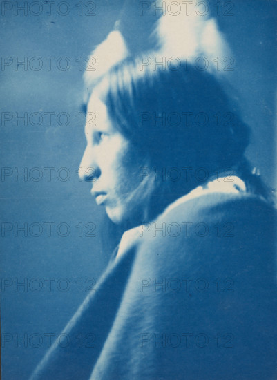 Philip Standing Soldier, 1898. Creator: Joseph Turner Keiley.