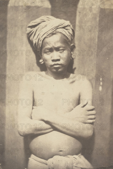 Nena Sahib's Chief Executioner at Cawnpore, 1857. Creator: Mrs. Archer.