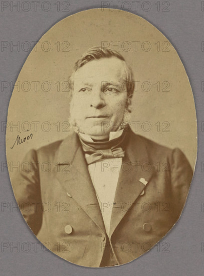 Jules Mirès, financier, 1861-1865. Creator: Nadar.
