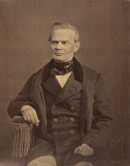 Alfred-Auguste Cuvillier-Fleury, 1861-1869. Creator: Nadar.