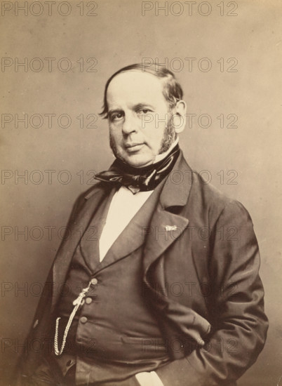 Dr. Pelletan de Kinkelin, professeur faculte Paris, 1860-1861. Creator: Nadar.