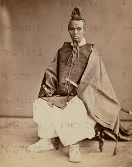 Japanese ambassador, c1865.  Creator: Nadar.