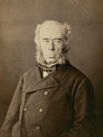 Whitworth, inventeur du canon rayé, 1861-1869.  Creator: Nadar.