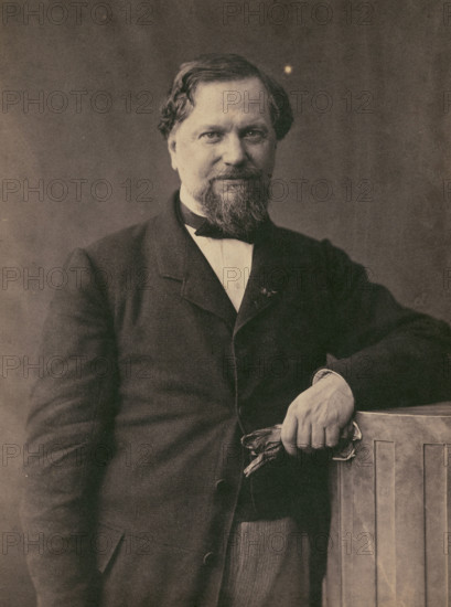 Baron Sina, financier Hungrois, 1861-1869. Creator: Nadar.