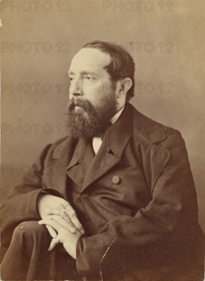 Marquis de Belloy, littérateur, 1861-1869. Creator: Nadar.