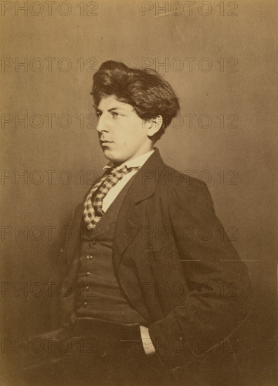 Unknown Young Man, 1860-1861. Creator: Nadar.