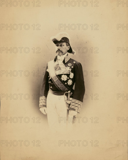 Maréchal Serrano, 1855-1859. Creator: Nadar.