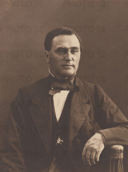 Portrait of man, 1860-1861.  Creator: Nadar.