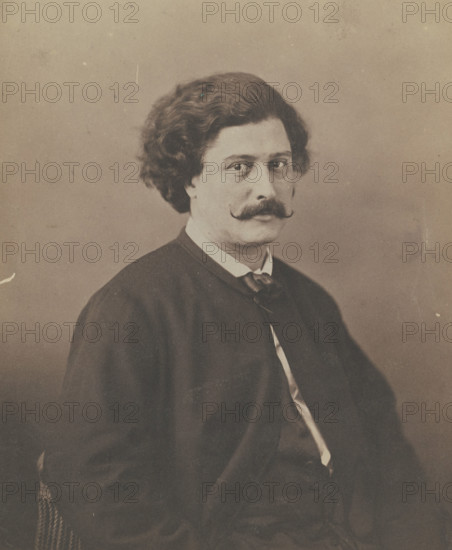 Lecomte, 1860-1862. Creator: Nadar.
