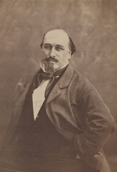 A. Ponroy, auteur dramatique, 1860-1861. Creator: Nadar.