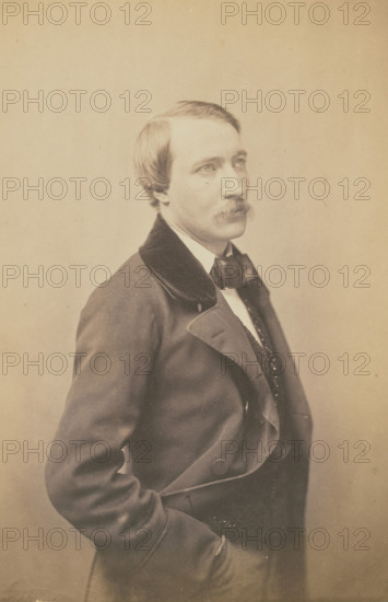 Villevieille, peintre, 1855-1859. Creator: Nadar.